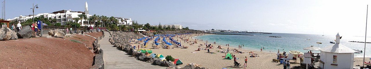 Vista de Playa Blanca