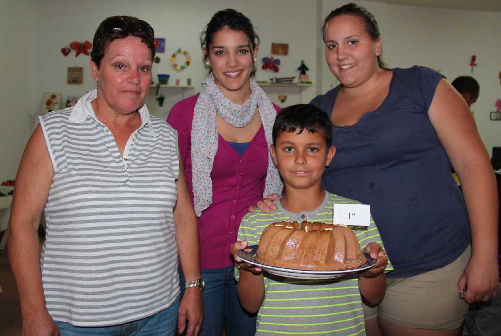Daniel Morales ganó el concurso de postres con su flan de nutella.