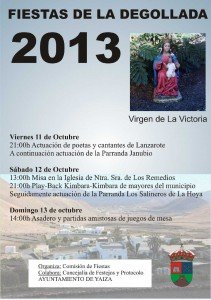 programa Fiestas de La Degollada web