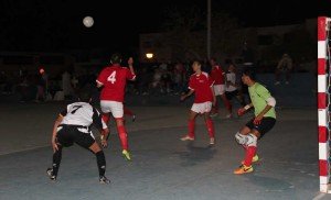Partido disputado en Playa Blanca