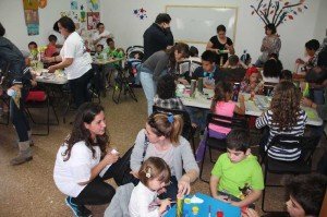 La Asociación promueve la intereacción entre niños con necesidades educativas especiales y todos los menores del municipio que  quieran sumarse a estas enriquecedoras jornadas.   
