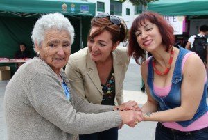 Benjamina Marrero, Pepa González y Elimaida Vargas, tres creadoras en la Feria.