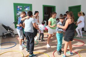 La Asociación fomenta la integración de niños y jóvenes. 