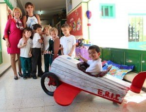 Exposición de medios de transporte.