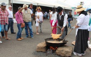 Demostración tueste de grano. 