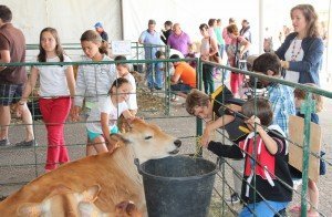 Chicos y grandes disfrutaron del fin de semana con acento en el sector primario. 