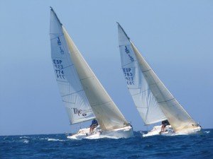 Interesante regata en el sur de Lanzarote.