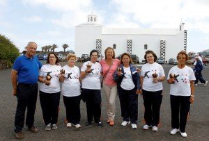 El equipo femenino se tituló campeón del Torneo Abuelos Conejeros de Bola Canaria.