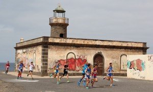 Cabeza de carrera en Faro Pechiguera.