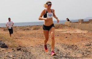 Piia Doyle, primera clasificada femenina.