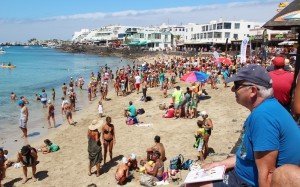 Ambientazo en el sur de Lanzarote.