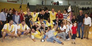 El club sureño derrota en la final al San Bartolomé por marcador de  12 – 10. El Ayuntamiento de Yaiza exalta la magnífica temporada de los dirigidos por Ángel Lago.  