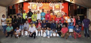 Foto de familia de  primeros en todas las categorías.