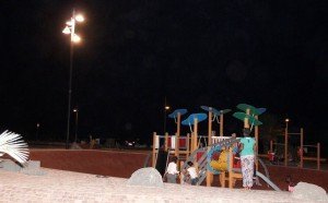 Área de recreo infantil. 