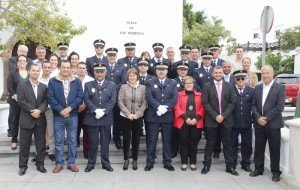 El Cuerpo celebra el día de Santa Catalina asistiendo a la misa y compartiendo un almuerzo. Gladys Acuña agradece a la plantilla su desempeño en favor de la seguridad ciudadana.