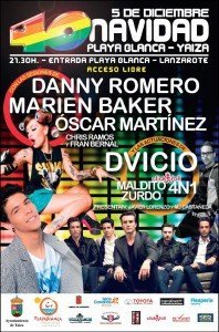 Cartel Concierto 5 de diciembre
