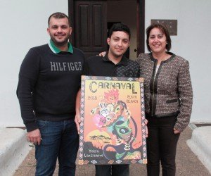 Idafane Elvira gana el concurso del cartel con la obra ‘Enmascarada Africana’. Las fiestas sureñas se celebran del 13 al 15 de marzo.