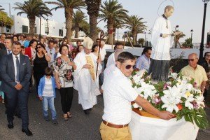 El obispo encumbra la figura del patrono del pueblo, “que recorrió todo el camino de la santidad con solo veintitrés años”.