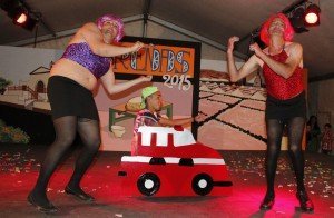 El grupo escénico de la Asociación puso la guinda a las Fiestas de San Luis.