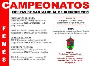 cartel campeonatos