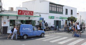 El film alemán centra su rodaje en este pueblo sureño y elige otras localizaciones en La Degollada, El Golfo, Yaiza, Playa Blanca y La Geria. 
