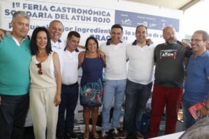 Éxito de participación en la I feria Gastronómica Solidaria del Atún Rojo. Más de 20.000 consumiciones en la jornada festiva con la mirada puesta en la misión de Creciendo Yaiza y Pequeño Valiente.