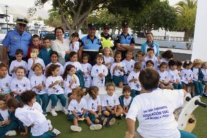 El Ayuntamiento finaliza un nuevo ciclo formativo de educación vial en el CEIP Yaiza. 